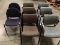 8 lobby chairs (Used) NOTE: This unit is being sold AS IS/WHERE IS via Timed Auction and is located 