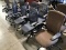 Office chairs (Used) NOTE: This unit is being sold AS IS/WHERE IS via Timed Auction and is located i