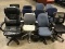 12 office chairs (Used) NOTE: This unit is being sold AS IS/WHERE IS via Timed Auction and is locate