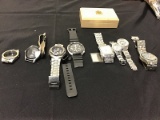 7 assorted watches (Used ) NOTE: This unit is being sold AS IS/WHERE IS via Timed Auction and is loc