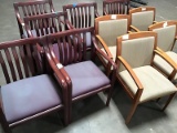 10 chairs (Used) NOTE: This unit is being sold AS IS/WHERE IS via Timed Auction and is located in El