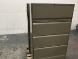2 metal file cabinets (Used) NOTE: This unit is being sold AS IS/WHERE IS via Timed Auction and is l