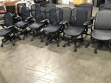 13 office chairs (Used) NOTE: This unit is being sold AS IS/WHERE IS via Timed Auction and is locate