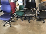 5 office chairs (Used) NOTE: This unit is being sold AS IS/WHERE IS via Timed Auction and is located