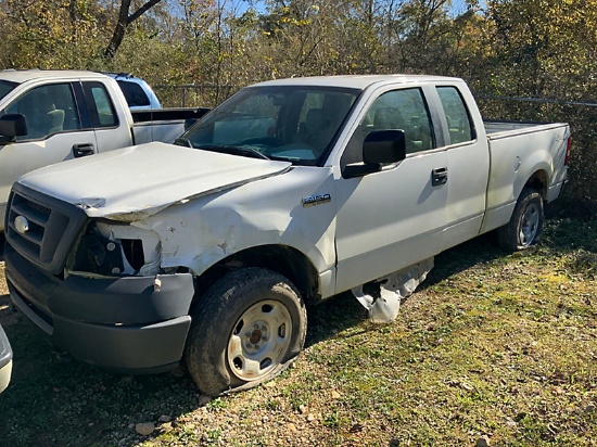 (Columbiana, AL) 2008 Ford F150 4x4 Pickup Truck, (Municipality Owned) Seller States: Runs Rough, Tr