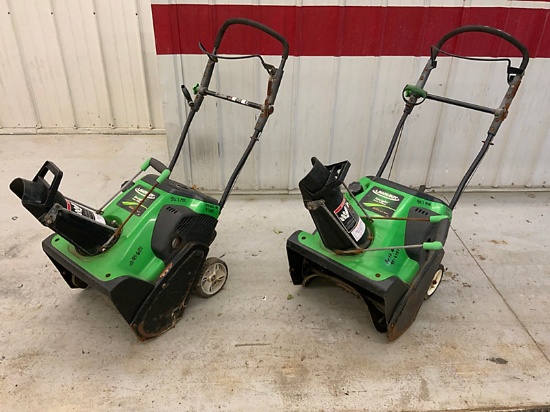 (South Beloit, IL) (2) Lawn Boy Insight snow thrower Condition Unknown
