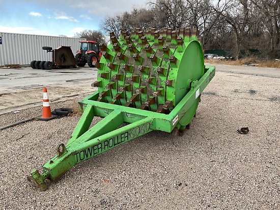(Fountain, CO) RTI Manufacturing Tower Roller (Sheeps foot) s/n 013270053