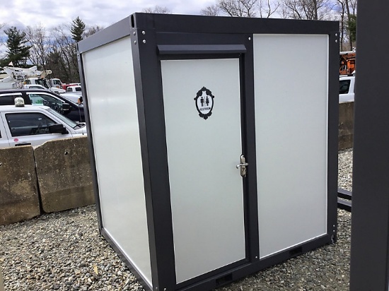 (Shrewsbury, MA) Bastone 110V Portable Toilets With Shower L6.2ft x W7ft x H7.7ft (New/unused) NOTE: