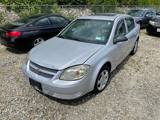 (Shrewsbury, MA) 2008 Chevrolet Cobalt 4-Door Sedan, (No Title; AS IS; Vehicle Abandoned on Massachu