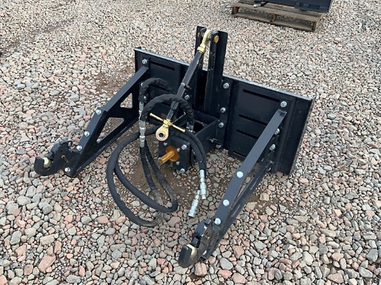 (Dixon, CA) (1) Skid Steer 3 Point Hitch Conversion With PTO (Unused) NOTE: This unit is being sold