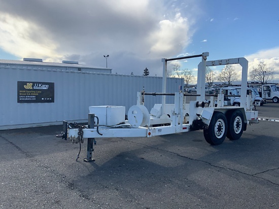 1985 Standard Trailer Company HRD-88-3097 T/A 4 Reel Trailer, 6 Position, Pintle Hitch, Air Brakes R