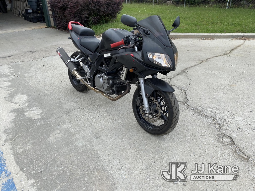 2006 Suzuki SV650 Motorcycle Runs & Moves) (Jump To Start, Bad Battery,  Body Damage | Cars & Vehicles Motorcycles | Online Auctions | Proxibid