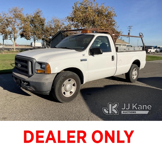 2005 Ford F250 Pickup Truck Not Running, Shift Indicator Does Not