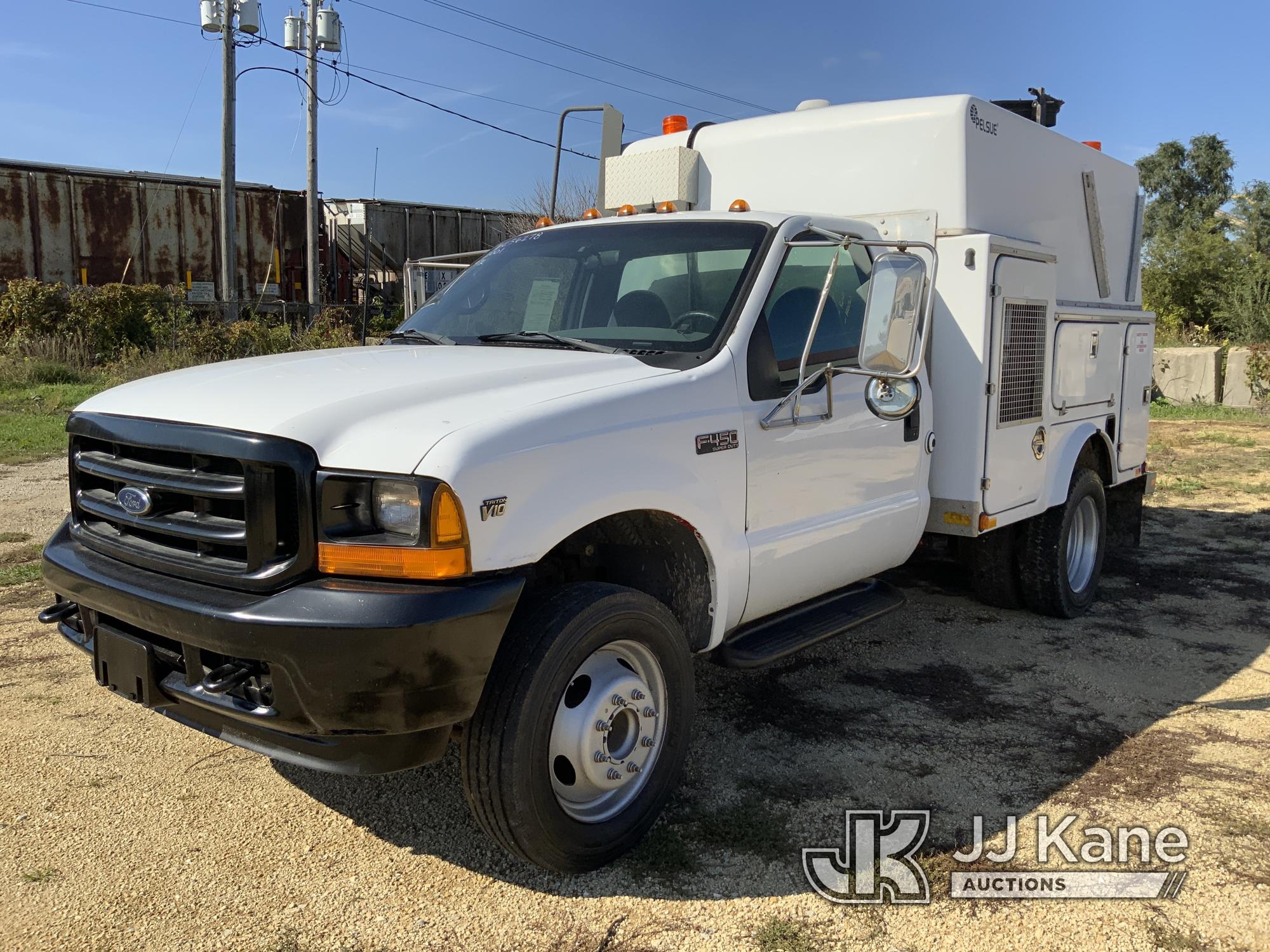 South Beloit, IL) 2001 Ford F450 Enclosed | Proxibid