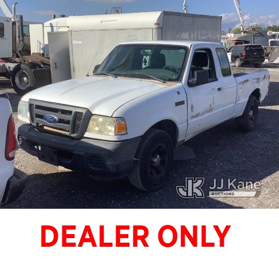 2011 FORD R1E RANGER Pickup Truck Runs & Moves, Has Check Engine Light