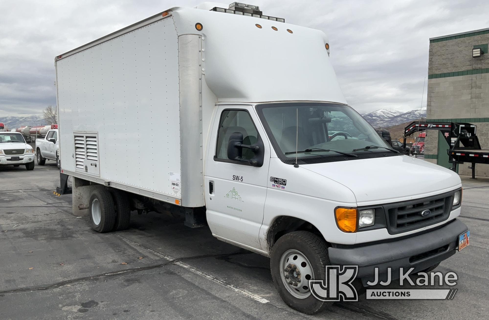 Salt Lake City, UT) 2003 Ford E450 Cutaway Cube Proxibid