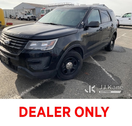 2017 Ford Explorer 4x4 Sport Utility Vehicle, Police Runs & Moves