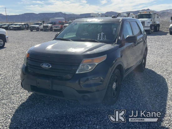 (Las Vegas, NV) 2014 Ford Explorer AWD Police Interceptor No Console Body Damage, Runs & Moves