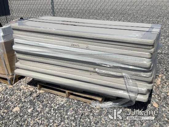 (Las Vegas, NV) Folding Tables NOTE: This unit is being sold AS IS/WHERE IS via Timed Auction and is