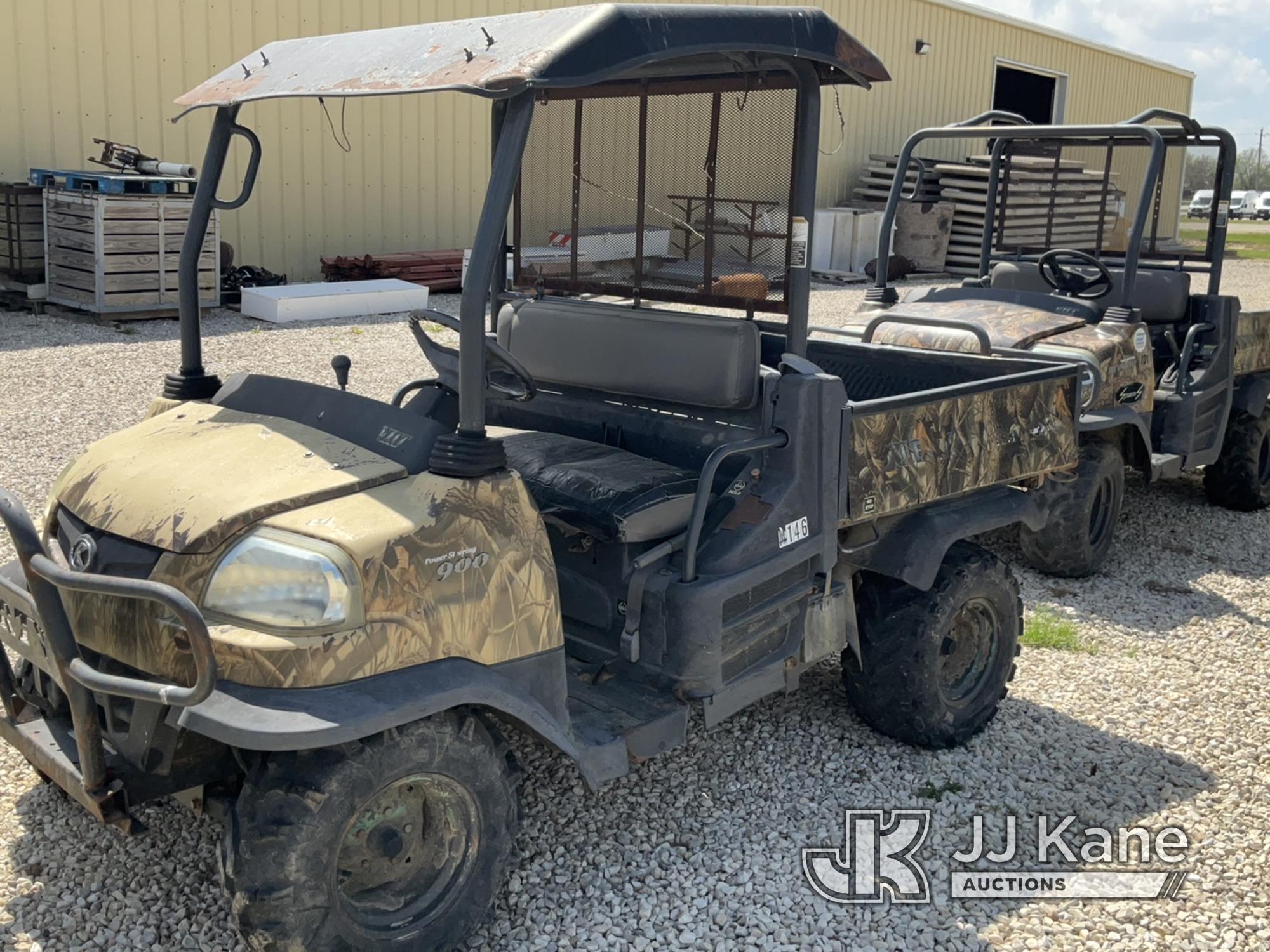 Tipton, MO) 2004 Kubota RTV-900 4x4 Yard Cart No | Proxibid