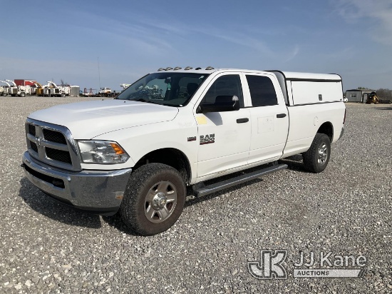 (Hawk Point, MO) 2017 RAM 2500 4x4 Crew-Cab Pickup Truck Runs & Moves