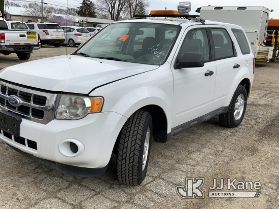 (South Beloit, IL) 2012 Ford Escape 4x4 4-Door Sport Utility Vehicle Runs & Moves) (Jump to Start, C
