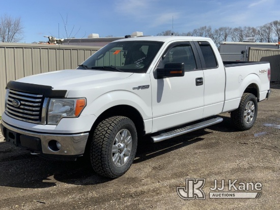 (South Beloit, IL) 2011 Ford F150 4x4 Extended-Cab Pickup Truck Runs & Moves