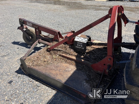 (Farmerville, LA) Brown Brush Cutter (Operates) (No Serial Plate) NOTE: This unit is being sold AS I