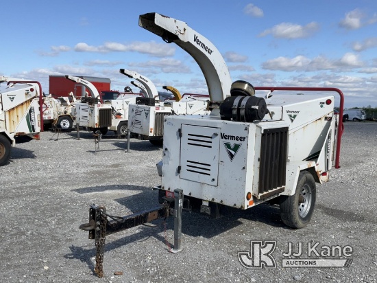 2013 Vermeer BC1000XL Chipper (12in Drum) Not Running, Condition Unknown, Missing Battery ) (Seller 
