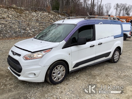 2016 Ford Transit Connect Mini Cargo Van Runs & Moves) (Check Engine Light On, Rust Damage