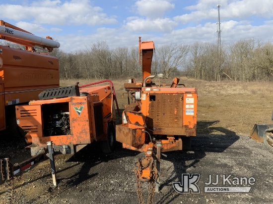 (Ashland, OH) 2014 Morbark M12R Chipper (12in Drum), trailer mtd. NO TITLE) (Not Running, Condition