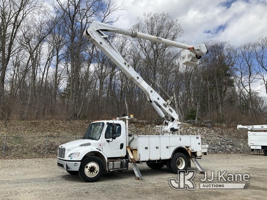 Altec AA55-MH, Material Handling Bucket Truck rear mounted on 2017 Freightliner M2-106 Utility Truck
