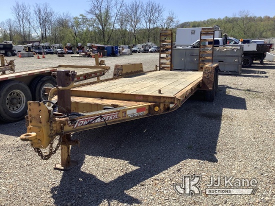 (Smock, PA) 2019 Monroe Towmaster T-12D T/A Tagalong Equipment Trailer Worn Deck, Rust Damage