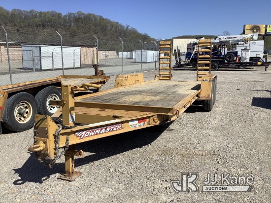(Smock, PA) 2019 Monroe Towmaster T-12D T/A Tagalong Equipment Trailer Rust Damage