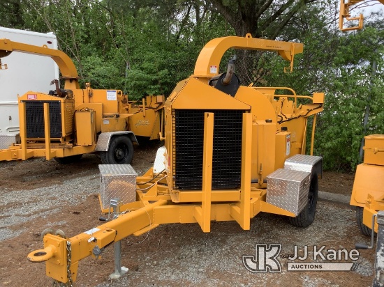 2004 Wood Chuck WC 12 Portable Chipper (12in Disc) Runs, Operational Condition Unknown, Rust Damage