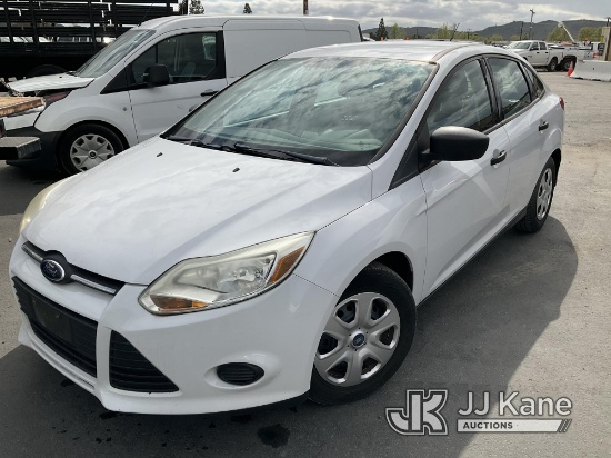 2012 Ford Focus 4-Door Sedan Runs & Moves