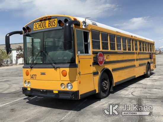 2009 Thomas Saf-T-Liner School Bus Runs & Moves) (Air Leak