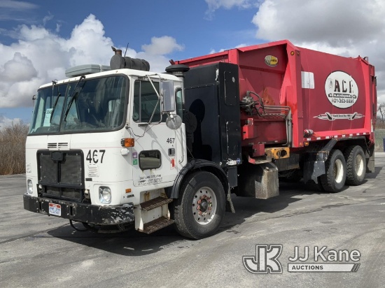 2009 Autocar Xpeditor Garbage/Compactor Truck Runs & Moves