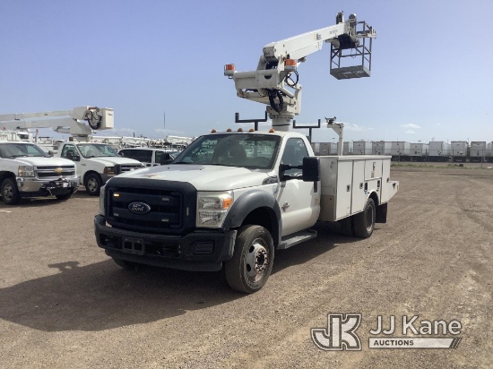 Altec AT235-P, Telescopic Non-Insulated Bucket Truck mounted behind cab on 2016 Ford F550 Service Tr