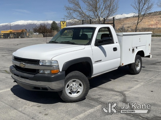 (Salt Lake City, UT) 2001 Chevrolet Silverado 2500HD 4x4 Service Truck Runs & Moves