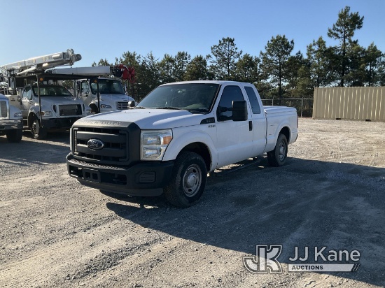 2013 Ford F250 Extended-Cab Pickup Truck, (GA Power Unit) Runs & Moves