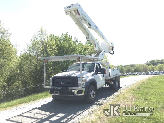 (Mount Airy, NC) Versalift VST-52I, Articulating & Telescopic Bucket Truck center mounted on 2016 Fo