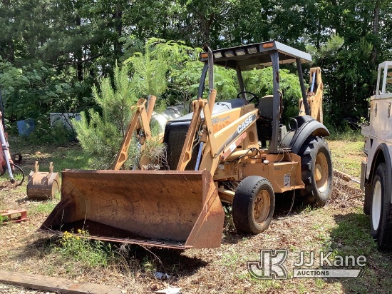 2006 Case 580SM Tractor Loader Extendahoe Not Running Condition Unknown, Hours Unknown, Parts Remove