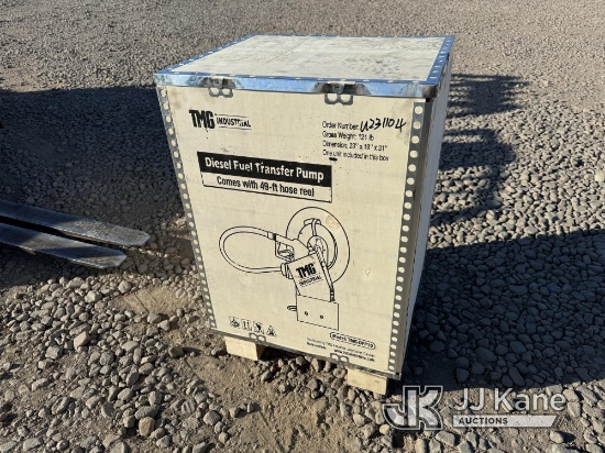 (Dixon, CA) Diesel Fuel Transfer Pump (New) NOTE: This unit is being sold AS IS/WHERE IS via Timed A
