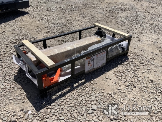 (Dixon, CA) 48in 3 Point Post Hole Digger (New) NOTE: This unit is being sold AS IS/WHERE IS via Tim