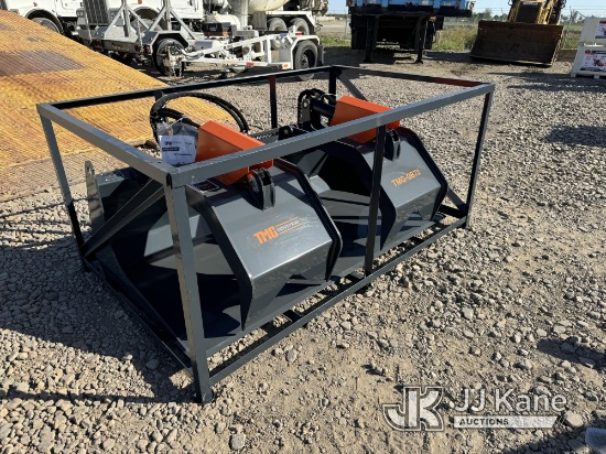 (Dixon, CA) 72in Skid Steer Grapple Bucket (New ) NOTE: This unit is being sold AS IS/WHERE IS via T