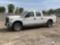 (South Beloit, IL) 2012 Ford F250 Crew-Cab Pickup Truck Runs & Moves) (Rust Damage, Body Damage, Pai