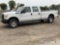 (South Beloit, IL) 2016 Ford F350 4x4 Crew-Cab Pickup Truck Runs & Moves) (Rust Damage, Paint Damage
