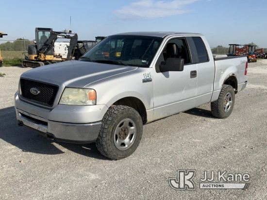 2008 Ford F150 4x4 Extended-Cab Pickup Truck Not Running & Condition Unknown) (Stuck In Drive, Ran &