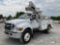 (Hawk Point, MO) Altec TA40, Articulating & Telescopic Bucket mounted behind cab on 2007 Ford F750 U